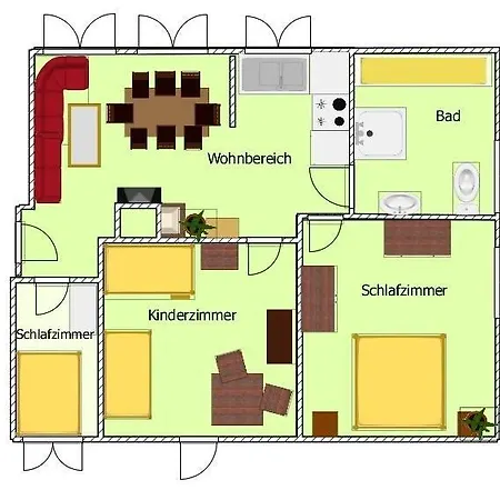 Im Bauernhaus Appartement Oersberg